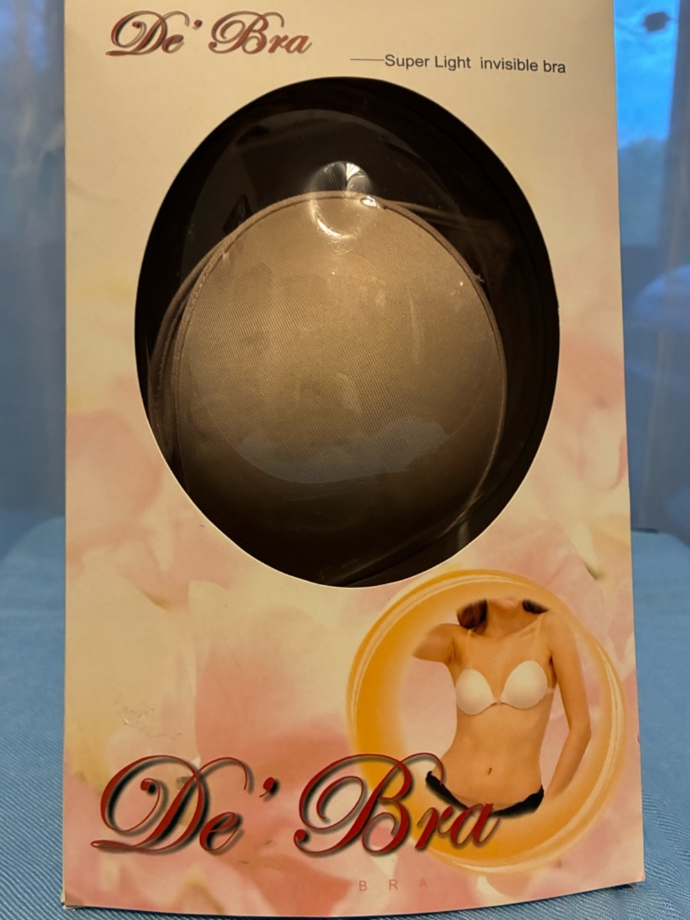 De’ Bra Super Light Invisible Adhesive Bra - Beige